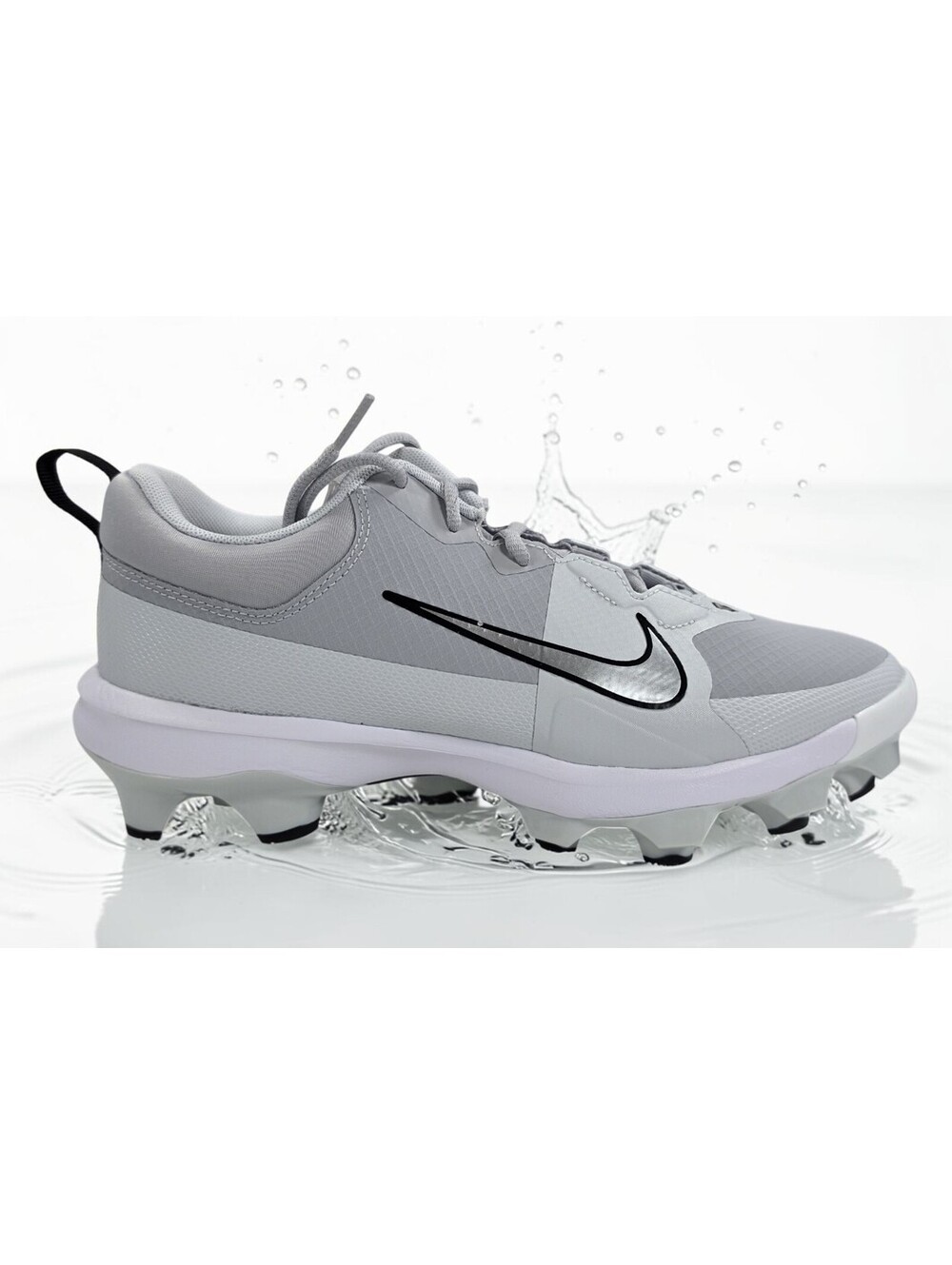 Nike Force Trout 9 Pro MCS Men's 9 Baseball Cleats Grey FZ0915-002 NWOT No Box - Picture 6 of 15